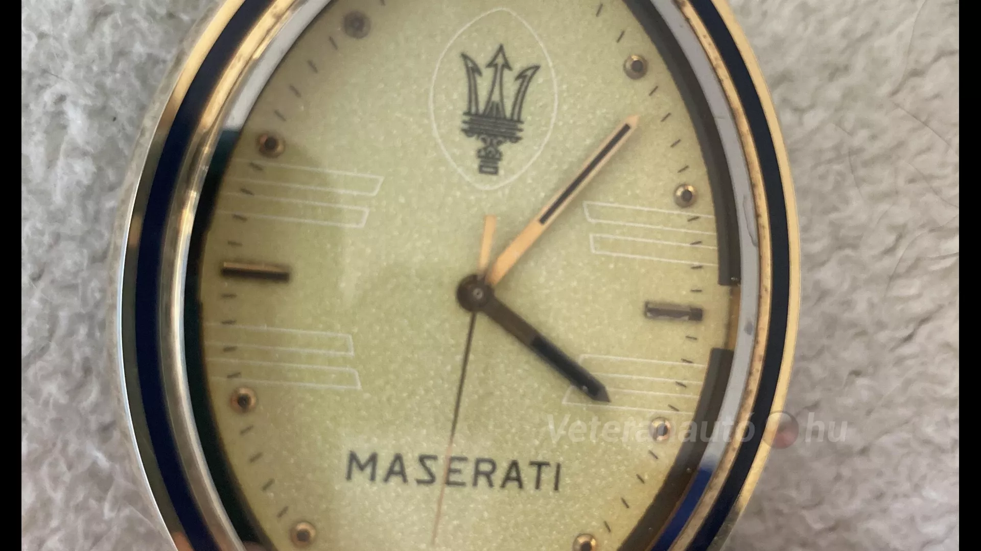 eredeti Maserati aranyozott óra Biturbo 224 Ghibli Quattroporte stb. számára